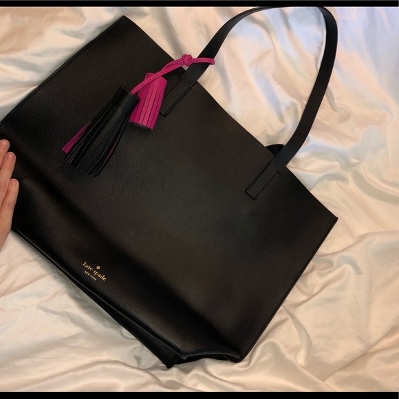 Kate Spade tote with tassels - Picture 4 of 5